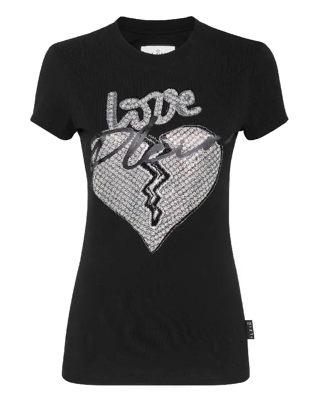 T-shirt Round Neck Sexy Pure Fit Elasticated Padded Insulated