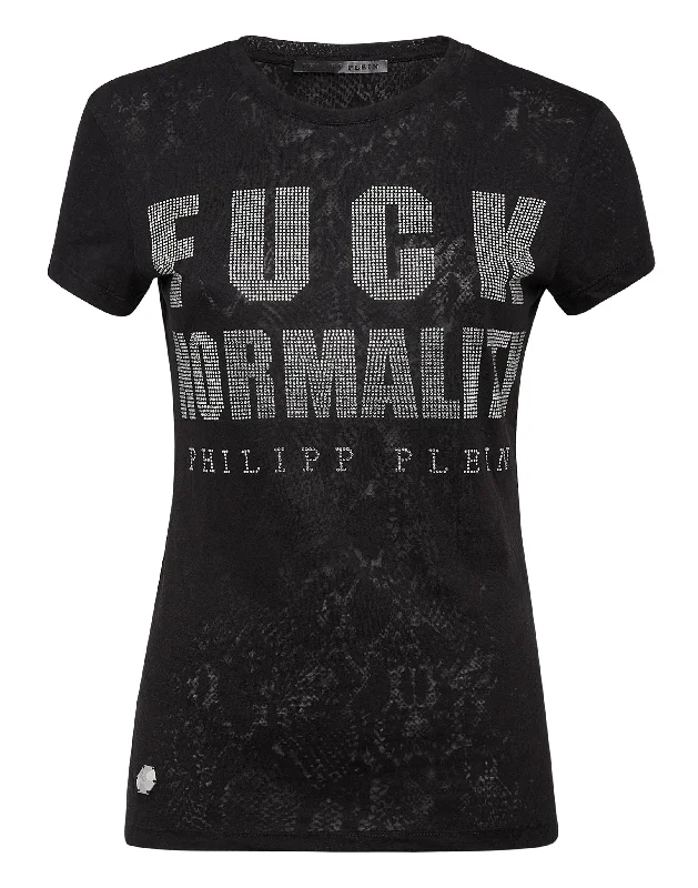T-shirt Round Neck SS Fashionable Trendy Casual