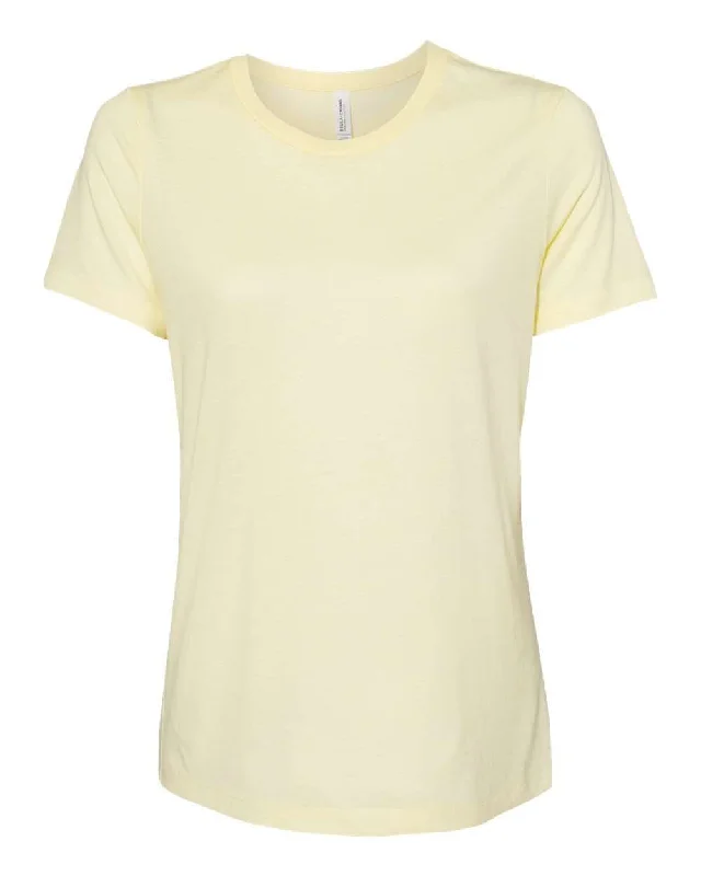 Women’s Relaxed Fit Triblend Tee Rayon Velvet Corduroy