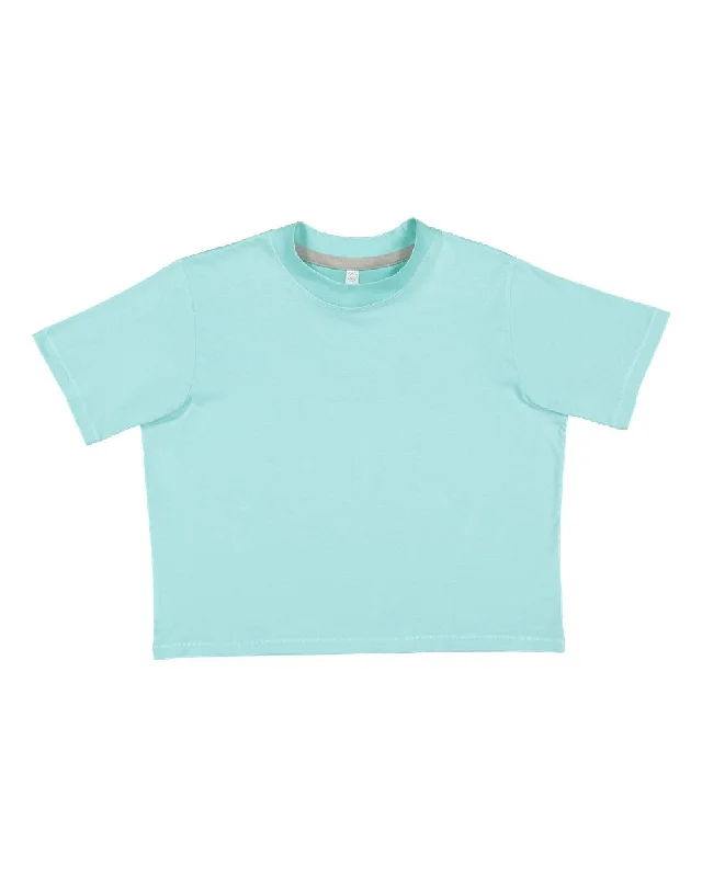 Women's Boxy Tee Hooded Caped Shawl Collar