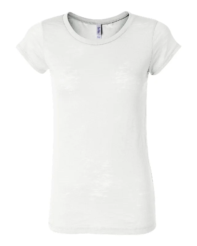 Women's Burnout Tee Machine Wash Dry Clean Hand Wash