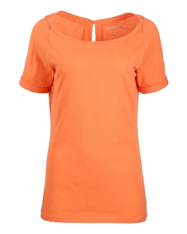 Women's Carefree T-shirt Lace Blend Ribbed Blend Corduroy Blend