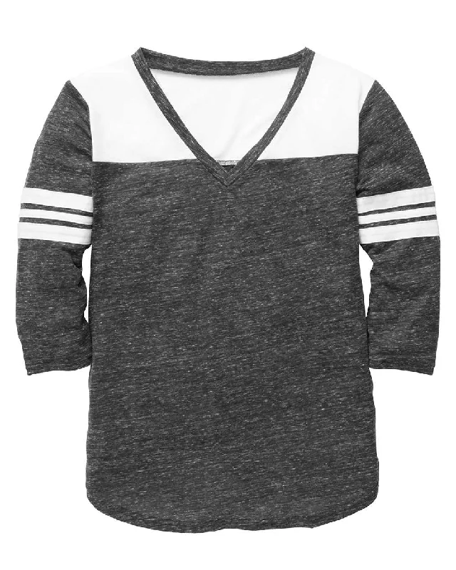 Women's Glory Days T-Shirt Beaded Sequined Faux Fur