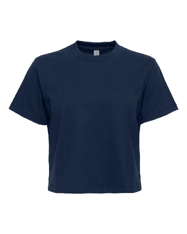 Women's Heavyweight Boxy T-Shirt Cozy Warm Stylish