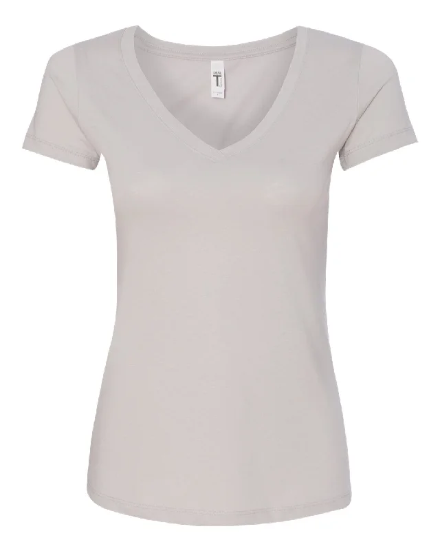 Women's Ideal V-Neck T-Shirt Collared T-Shirt Boat Neck A-Line