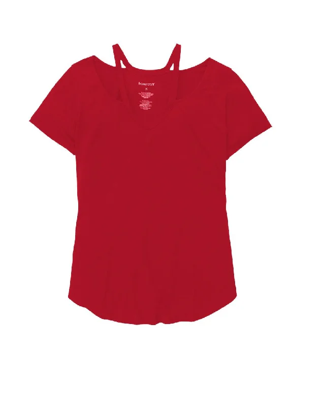 Women's Moxie T-Shirt Sequined Glittery Shiny