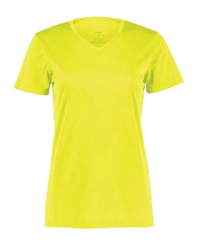 Women's Nexgen Performance V-Neck T-Shirt Front Pockets Side Pockets Patch Pockets