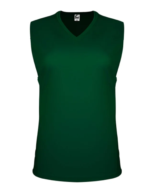 Women's Sleeveless V-Neck T-Shirt Plaid T-Shirt Polka Dot Checkered
