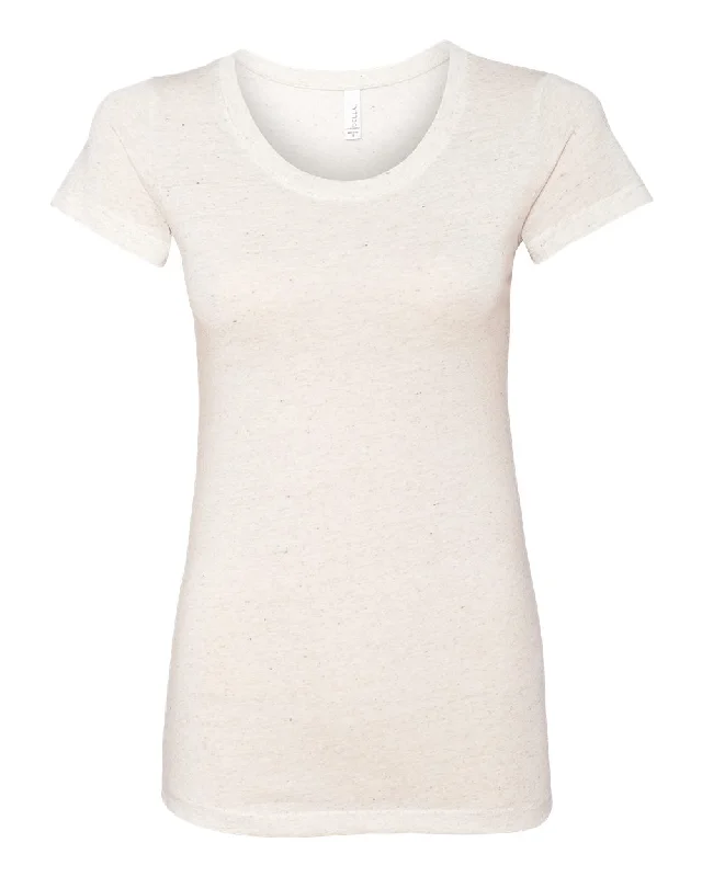 Women's Triblend Tee Hooded Caped Shawl Collar