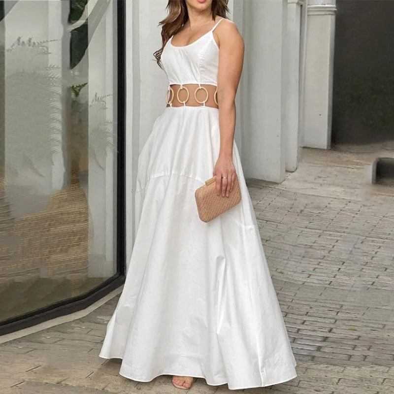 Women Maxi Dress Summer Sexy Cutout Suspenders Sleeveless Open Waist Backless Lace Up Square Neck Party Evening Dresses Chic Boho Print Maxi Dress Women Maxi Dress Summer Sexy Cutout Suspenders Sleeveless Open Waist Backless Lace Up Square Neck Party Evening Dresses Chic Boho Print Maxi Dress