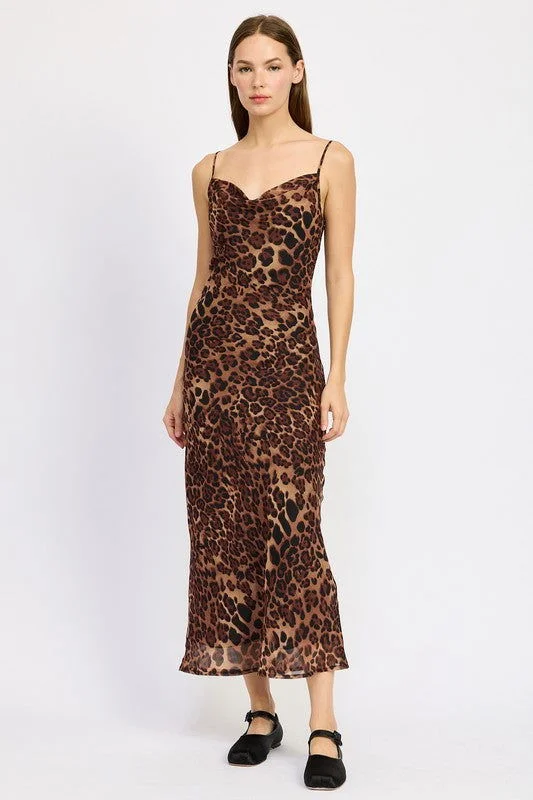 Emory Park Spaghetti Strap Maxi Dress Trendy Off-Shoulder Ruffle Maxi Dress