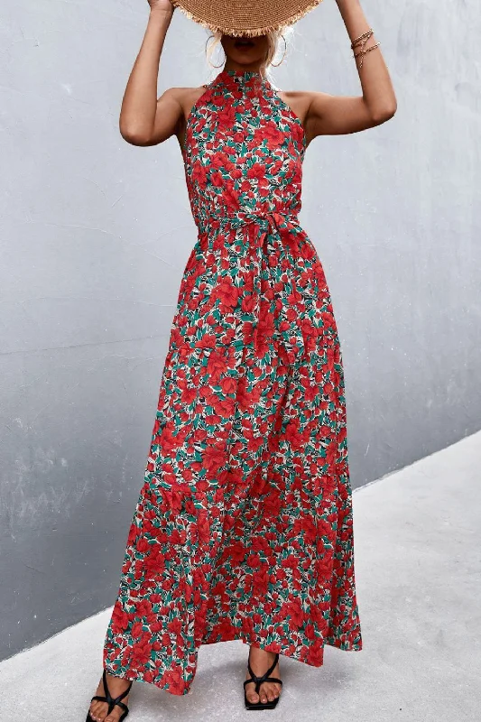 Red/Floral