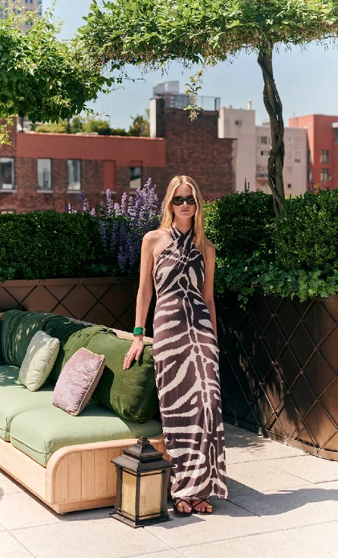 Ramtin Maxi Dress Chic Button-Up Maxi Dress