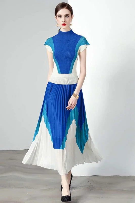 Sexy Maxi Dress 2pc Set Stylish Longline Maxi Dress
