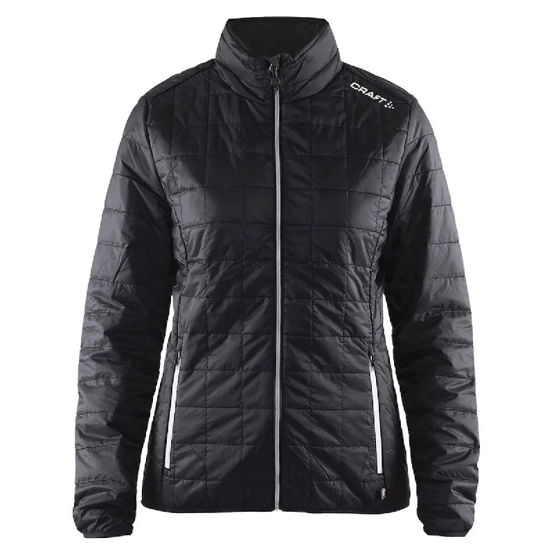 Craft Sports Women's Black Stow-Lite Jacket Nylon Jacket Polyester Jacket Spandex Jacket Craft Sports Women's Black Stow-Lite Jacket Nylon Jacket Polyester Jacket Spandex Jacket