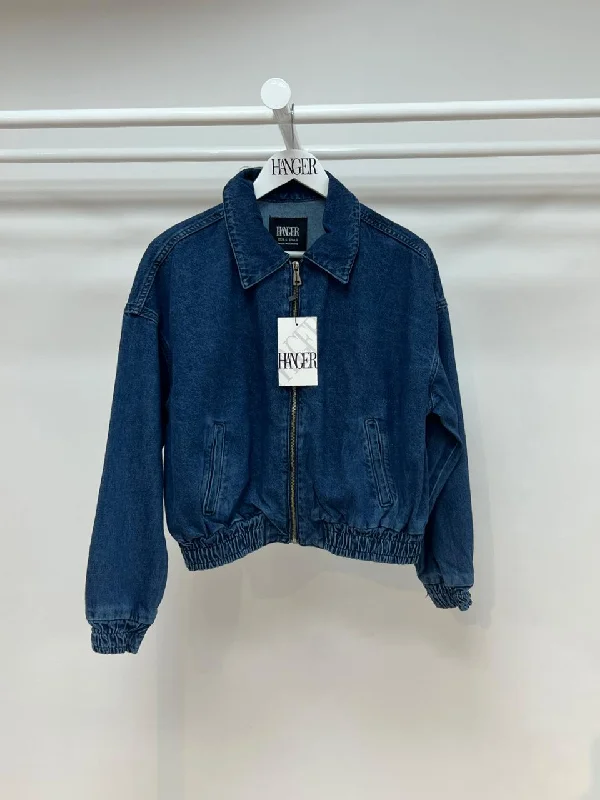 Denim Jacket 230107 Appliqued Jacket Beaded Jacket Sequined Jacket
