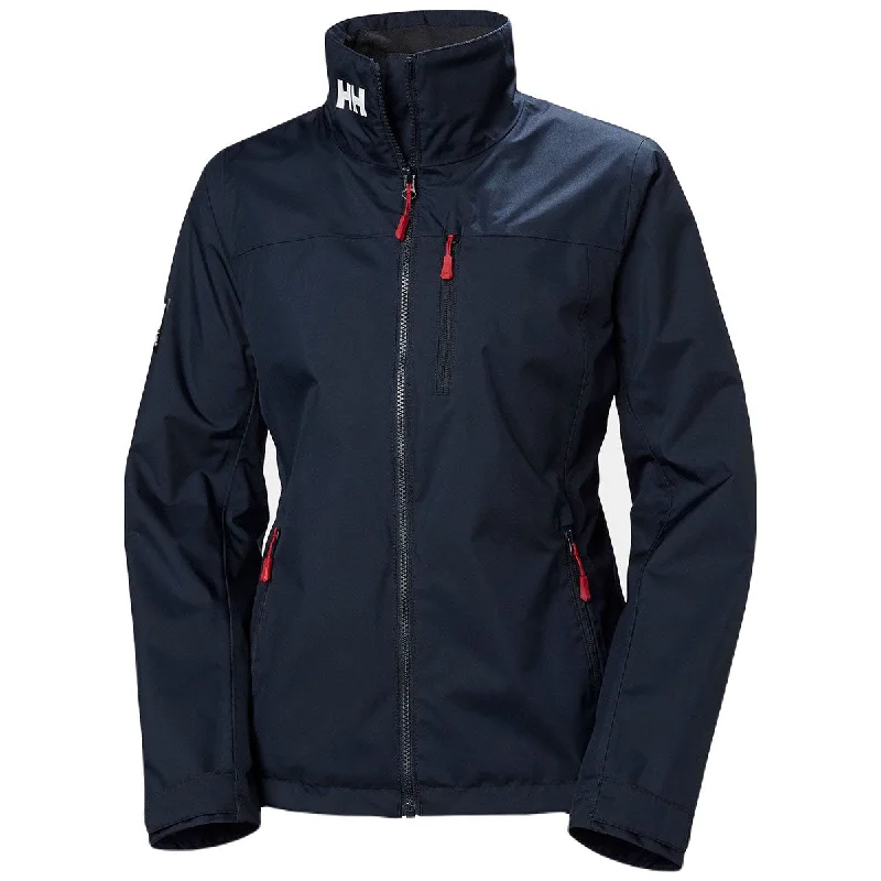 Helly Hansen Women's Navy Crew Jacket 2.0 Chenille Fabric Brocade Fabric Lace Fabric