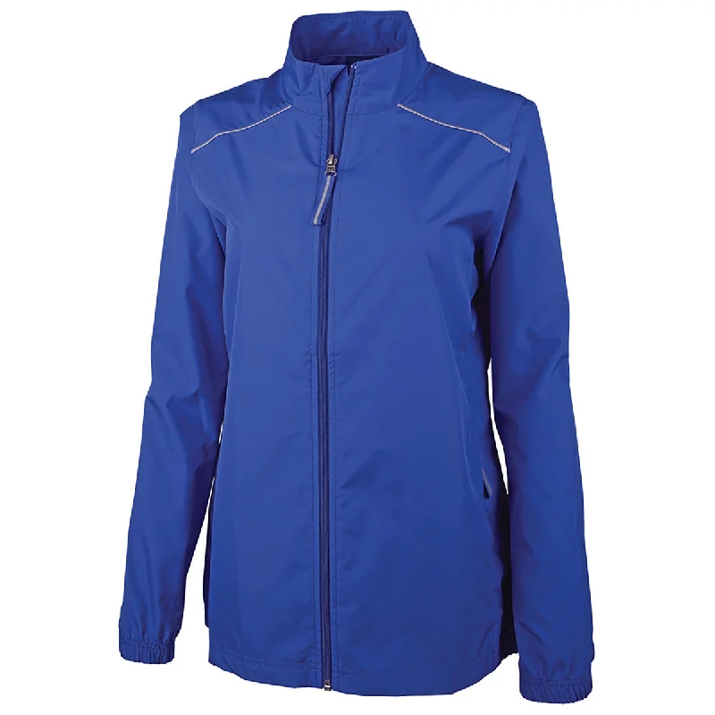 Charles River Women's Royal Skyline Pack-N-Go Full Zip Reflective Jacket Print Jacket Jacquard Jacket Patchwork Jacket Charles River Women's Royal Skyline Pack-N-Go Full Zip Reflective Jacket Print Jacket Jacquard Jacket Patchwork Jacket