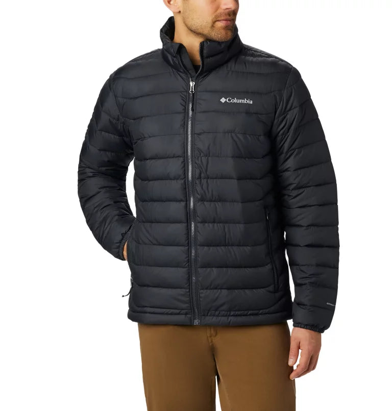 Columbia Mens Powder Lite Jacket Welt Pockets Slit Pockets Flap Pockets