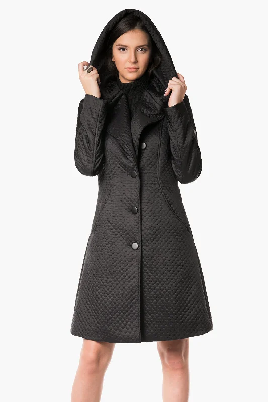 Quilted jacket - black Chenille Jacket Brocade Jacket Lace Jacket