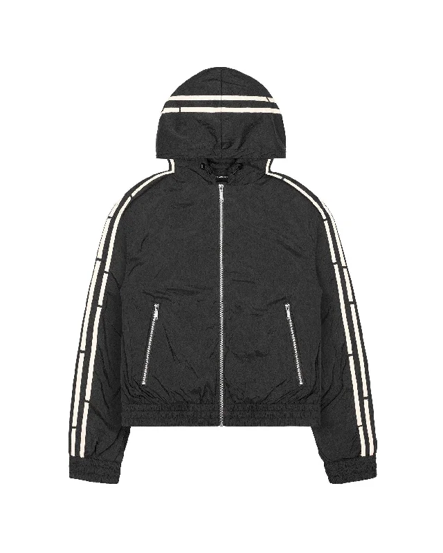 Nylon Track Jacket Elasticated Jacket Padded Jacket Insulated Jacket