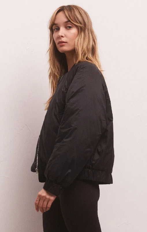 Reversible Nylon Jacket Ribbed Jacket Pleated Jacket Ruffled Jacket