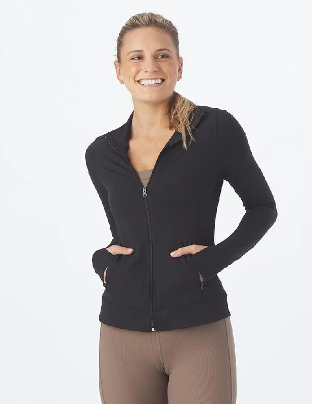 Rider Jacket II: Black Insulated Jacket Fitted Jacket Loose Jacket
