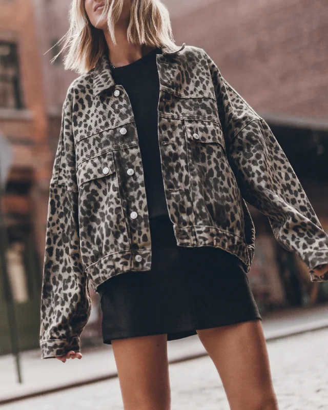 The Leo Denim Jacket Toggled Jacket Drawstring Jacket Belted Jacket