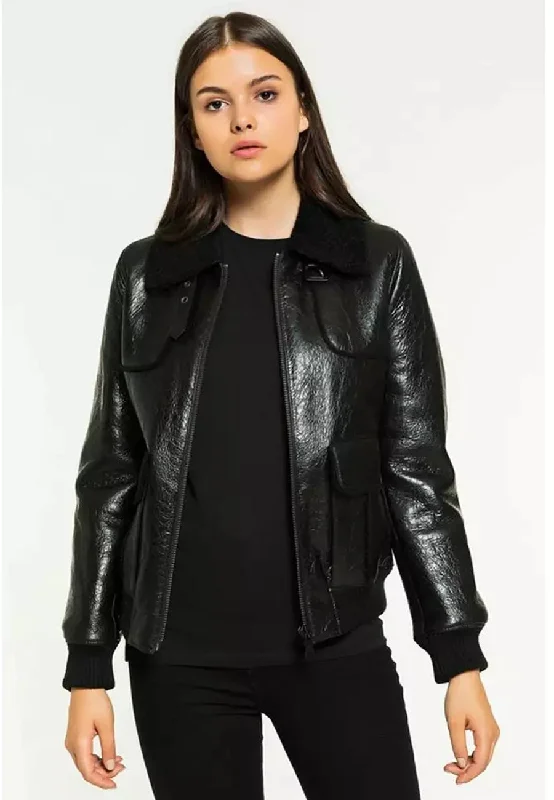 Women’s Black Leather Shearling Jacket Plaid Jacket Tartan Jacket Houndstooth Jacket Women’s Black Leather Shearling Jacket Plaid Jacket Tartan Jacket Houndstooth Jacket