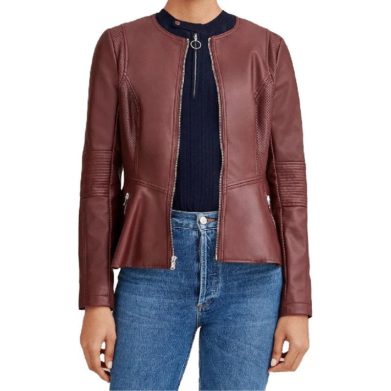 Women Smart Quilted on Sleeves Sheepskin Leather Jacket Women Denim Fabric Leather Fabric Suede Fabric Women Smart Quilted on Sleeves Sheepskin Leather Jacket Women Denim Fabric Leather Fabric Suede Fabric