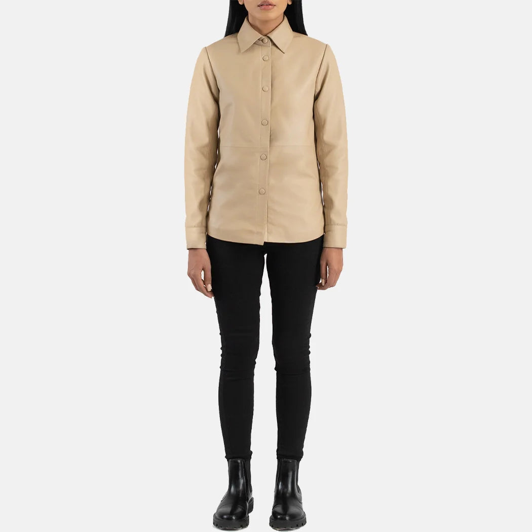 Zenith Leather Shirt Jacket Faux Fur Jacket Real Fur Jacket Shearling Jacket