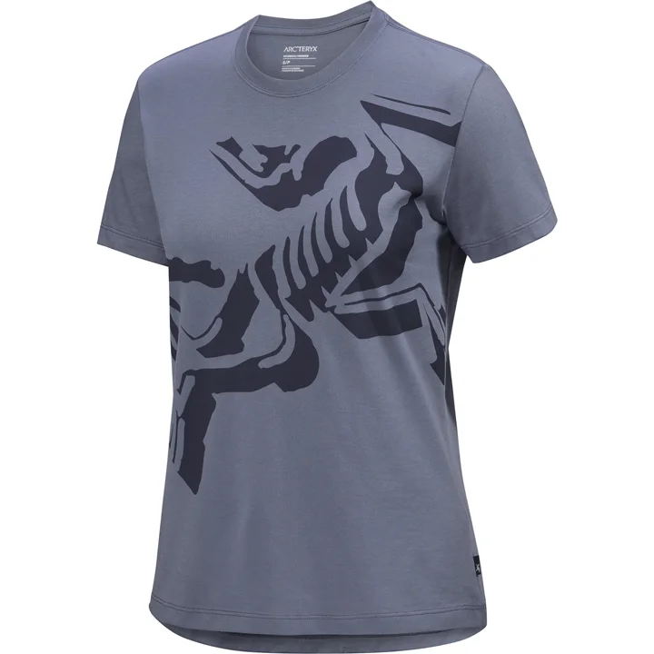 Arc'teryx Bird Cotton T-Shirt SS Womens Terry Blend Velvet Blend Canvas Blend