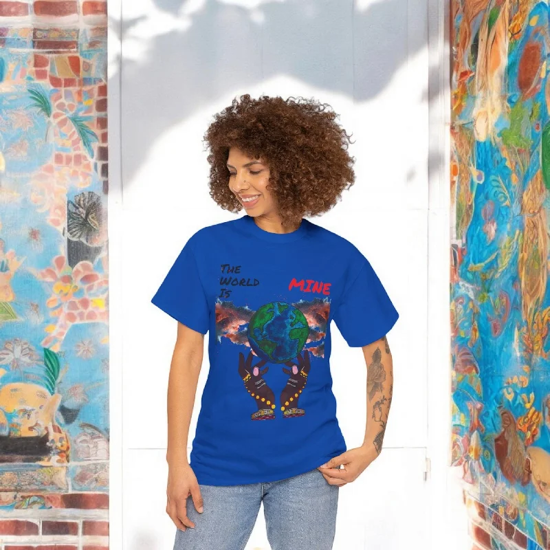 Galaxy Graphic Unisex Tee - Handcrafted Space Shirt, Cosmic Universe Top, Astronomy T-Shirt Hooded Caped Shawl Collar