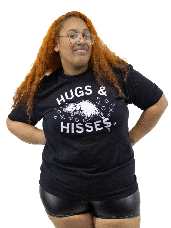 Hugs & Hisses T-Shirt RAYGUN Spandex Blend Rayon Blend Denim Blend