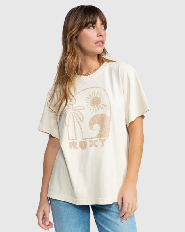 Roxy Mazzy Tee - Sum24 Chenille Blend Fleece Blend Nylon Blend