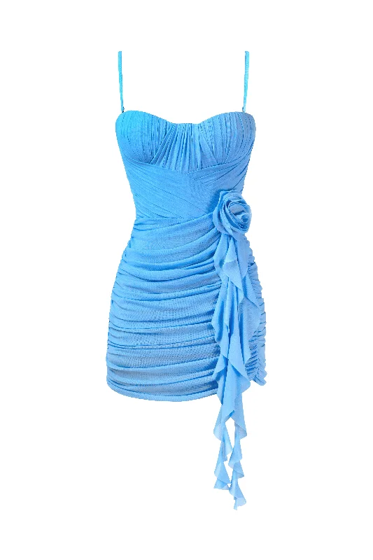 Celestial bustier mini dress Chic Sleeveless Mini Dress