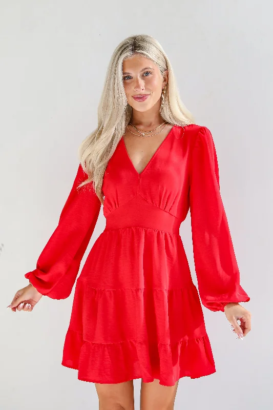 Infinitely Elegant Mini Dress Trendy Cut-Out Mini Dress