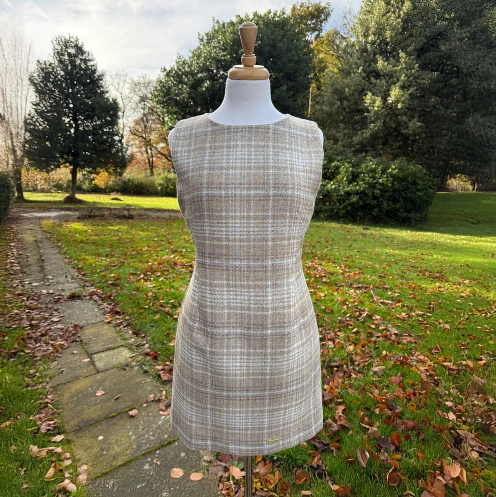 Latham & Taylor Ladies Tweed Mini Dress Elegant Tulle Mini Dress