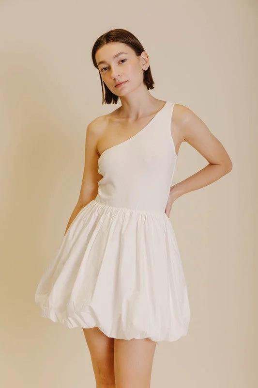 Your Attention Bubble Mini Dress Comfortable Boho Mini Dress