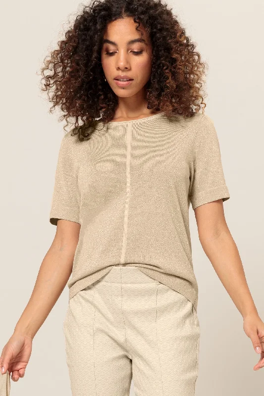 Bianca 48001 Biscuit Melange Rabea Jumper Stretchy Elastic Breathable