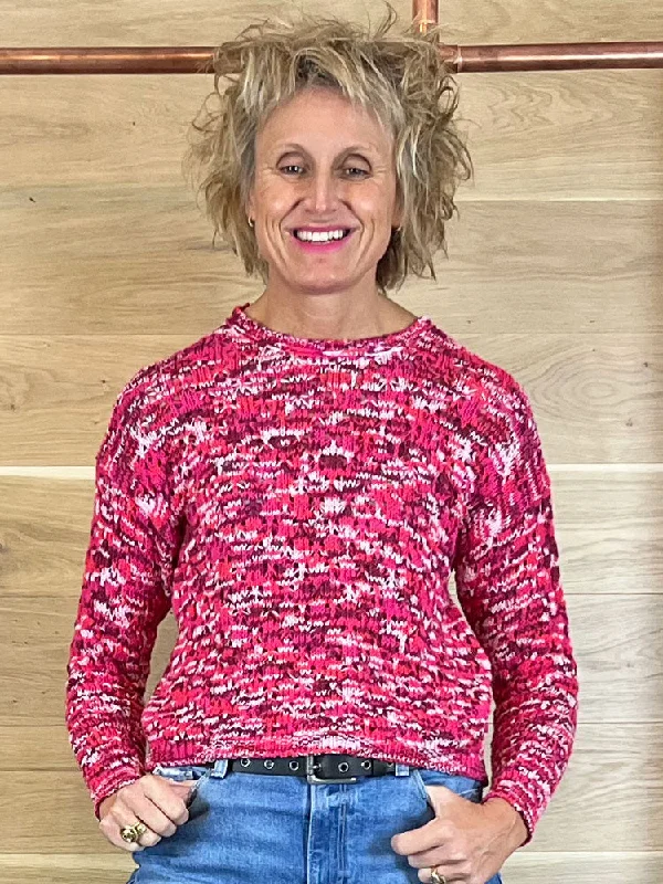 Emme Marella Golf Jumper Fuchsia Bright Pastel Dark