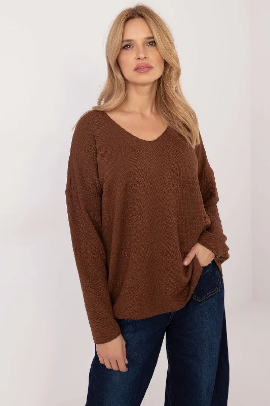 Jumper Italy Moda Silk Blend Satin Velvet