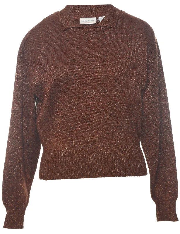 Liz Claiborne Jumper - S Mesh Fabric Canvas Fabric Denim Fabric