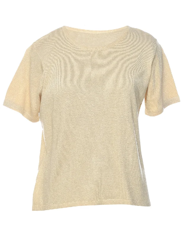 Lurex Thread Pattern Jumper - XL Cotton Fabric Linen Fabric Terry Fabric