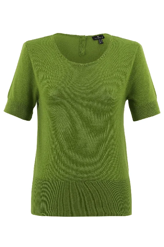 Marble 7512 Jumper Col 221 Green Welt Pockets Slit Pockets Flap Pockets