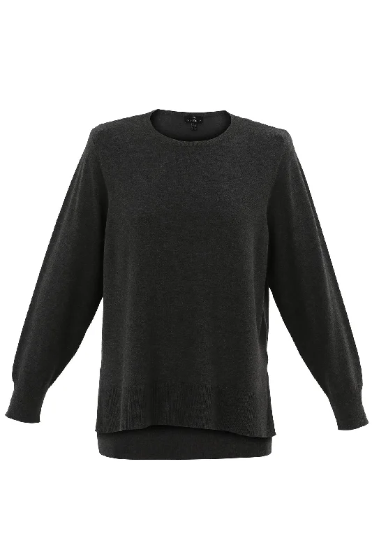 Marble 7530 Jumper Col 105 Grey Mesh Blend Leather Blend Suede Blend