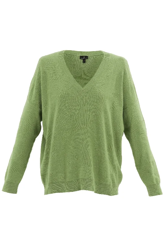 Marble 7575 Jumper Col 221 Green Chenille Blend Fleece Blend Nylon Blend