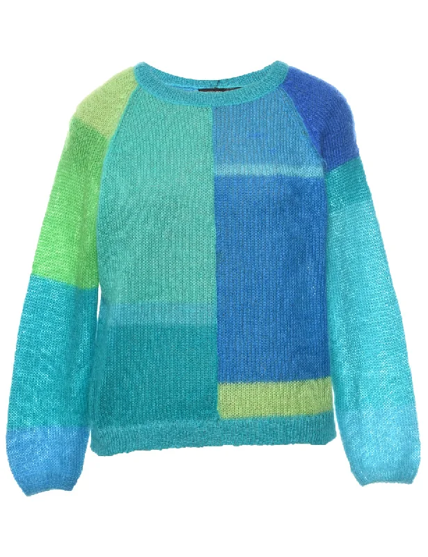 Multi-colour Jumper - M Terry Terry Cloth Terry Knit