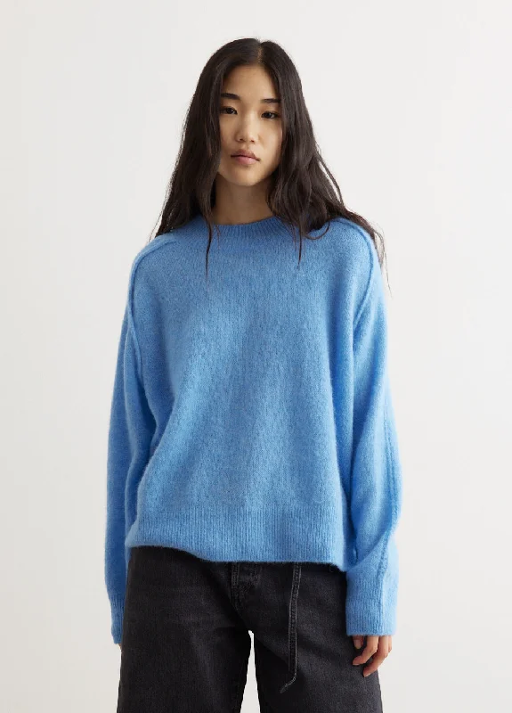Naomie Jumper Solid Print Embellished