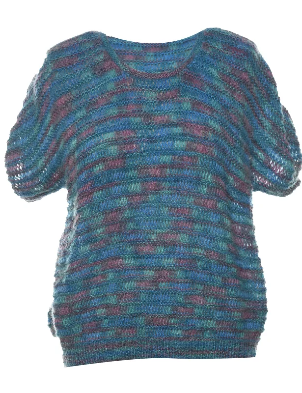 Short Sleeve Jumper - L Lightweight Heavyweight Midweight